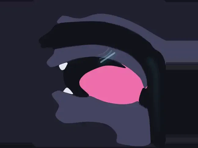 Animation of a stop burst like ㄱ